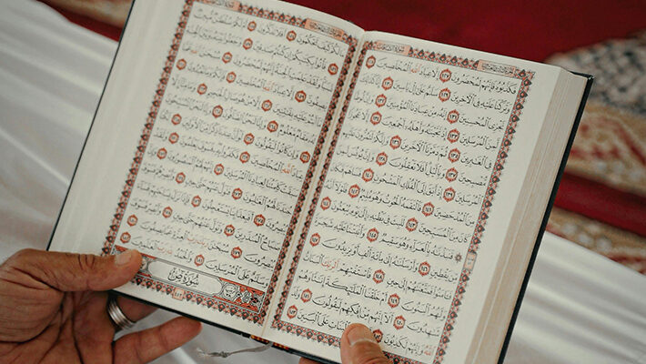 Regularly reciting the Qur.aan