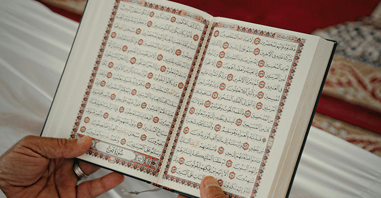 Regularly reciting the Qur.aan