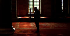 Used to stand the night in prayer