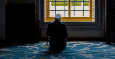 Whisperings during the prayer